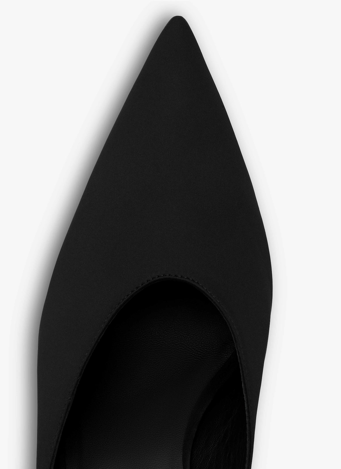 CUBE WEDGE MULES IN SATIN ALAÏA BLACK CUBE WEDGE MULES IN SATIN